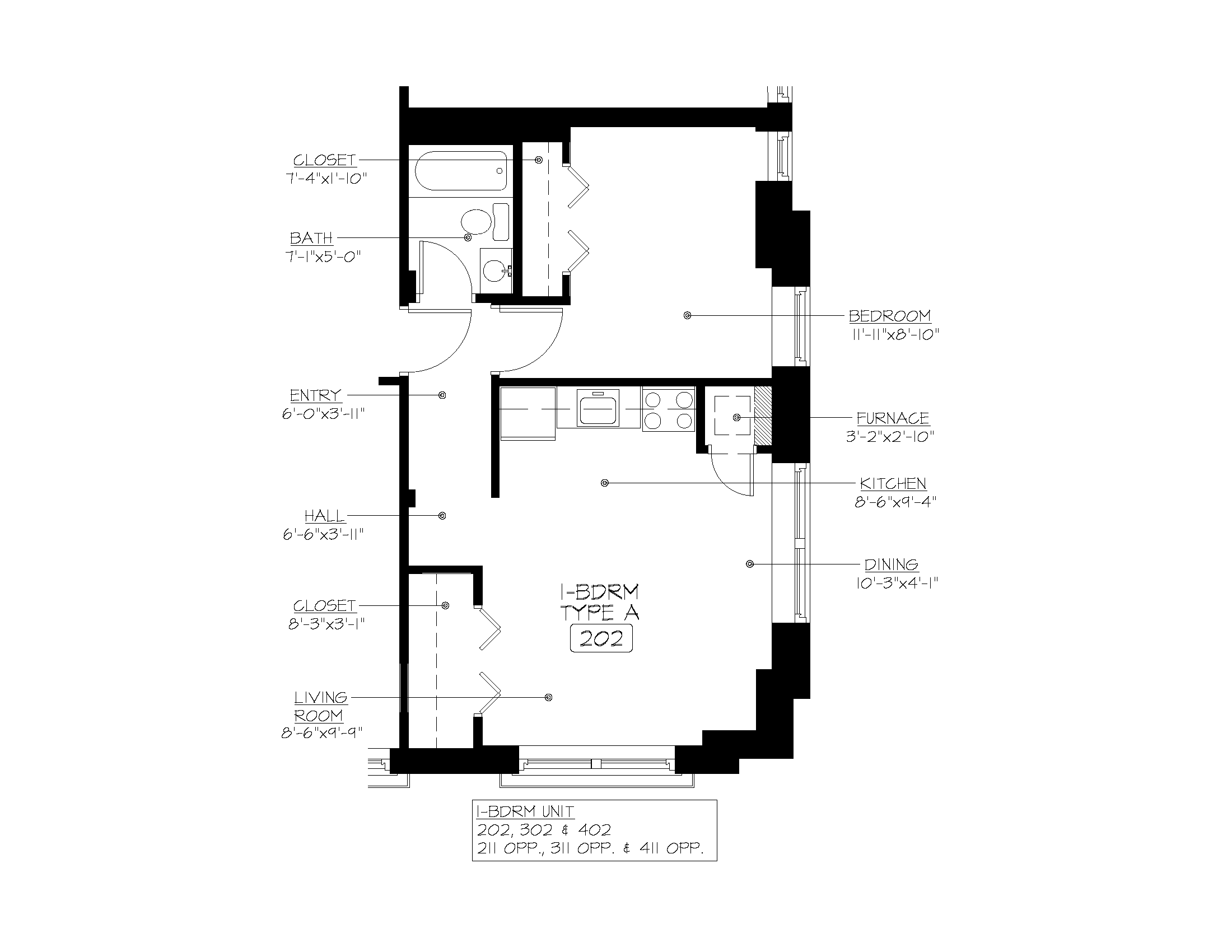 2718 E. Linwood Blvd. 1 Bed Apartment for Rent - Photo Gallery 4